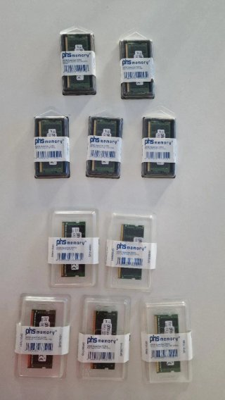 10 MEMORIAS DE 32GB DDR4 RAM SAMSUNG LG ACER LENOV