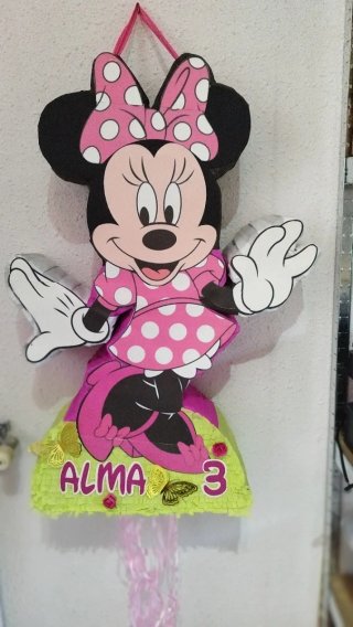 piñata de Minnie mouse