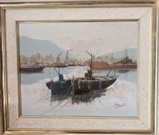 Óleo Segrelles oleo sobre lienzo