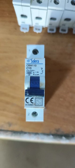 Interruptor magnetotermico Solera CBM110 C10
