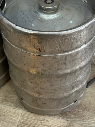 Barril Cruzcampo 50L Vacío
