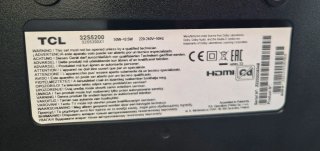 Altavoces de tele TCL. Modelos 32S5200