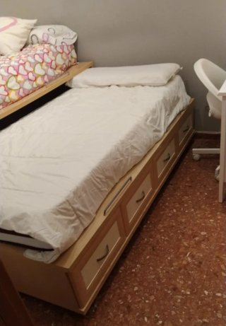 Cama nido con cajones