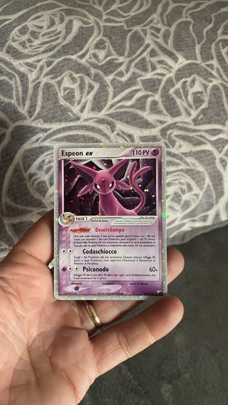 Espeon ex Carta Pokémon 110 PV