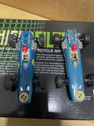 Coche Scalextric Exin Azul