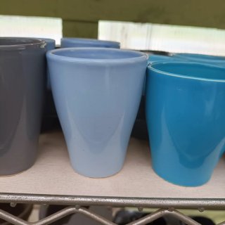 Set 8 Mini Vasi Blu - Celeste