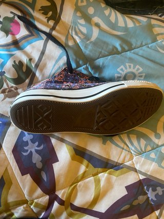 Converse Talla 39 Estampado Floral como nuevas