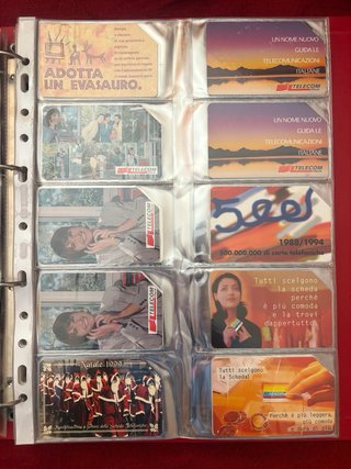 224 SCHEDE TELEFONICHE TARJETAS PHONE CARD SCHEDA