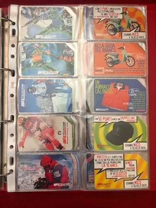 224 SCHEDE TELEFONICHE TARJETAS PHONE CARD SCHEDA