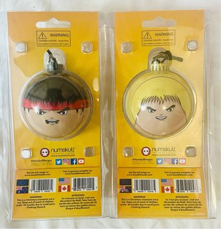 Bolas Navidad Street Fighter Ryu y Ken