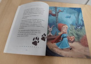 Cuentos Caperucita Roja,Peter Pan con actividades