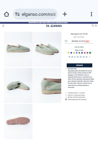 Zapatillas El Ganso Talla 41 Nuevas