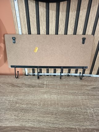 Perchero HOME madera y metal sin usar