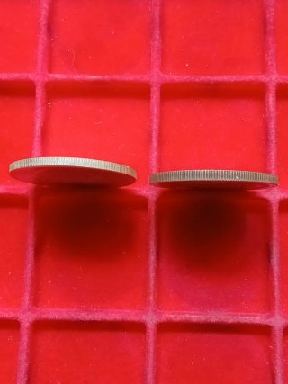 Francia 2 Monete 5 Franchi 1834/1867 antimagnetici