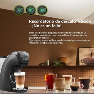 Cafetera multicápsulas 5en1 CAPXSNOB negra NUEVO