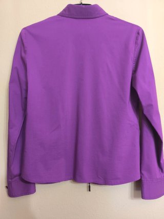 Camisa Javier Simorra Morada Cremallera