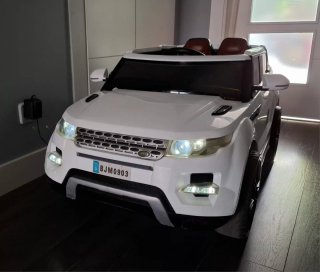 Range Rover Eléctrico Niños Blanco