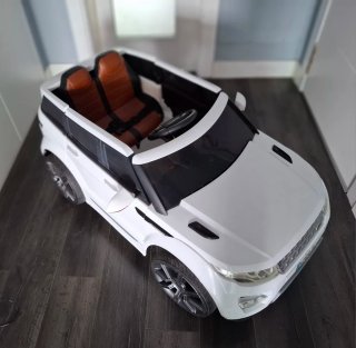 Range Rover Eléctrico Niños Blanco
