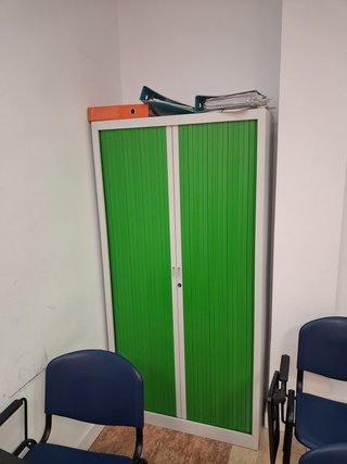 Armario archivador persiana verde