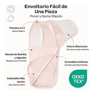 Pack 2 sacos arrullo bebé 0–3 meses momcozy NUEVO