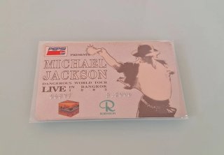 Entrada Michael Jackson Dangerous Tour Bangkok