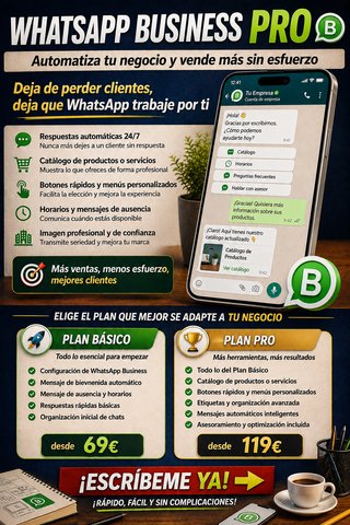 Tu competencia ya automatiza WhatsApp... ¿y tú?