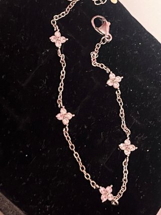 Pulsera Plata Ley Trébol Circonitas