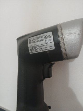 Trapano Vintage Black & Decker 1941/9090