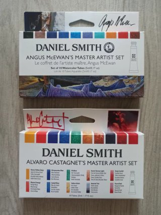 2 Sets Daniel Smith Pinturas Acuarela