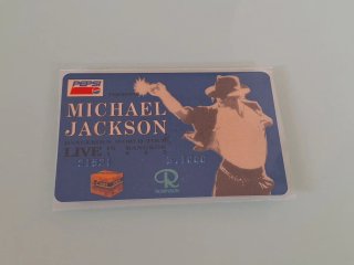 Entrada Michael Jackson Dangerous Tour Bangkok