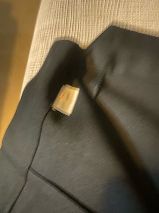Pantalones de traje flamenco negros, de rayas,