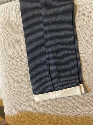Pantalones de traje flamenco negros, de rayas,