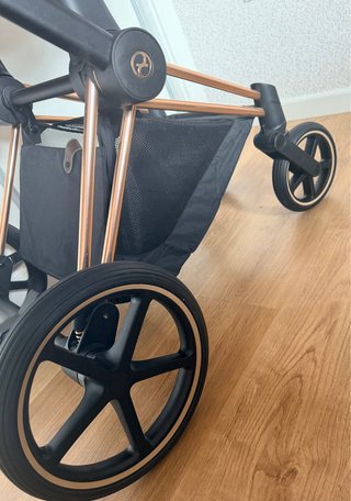 Cybex Priam Platinum Rose Gold Completo 3 en 1