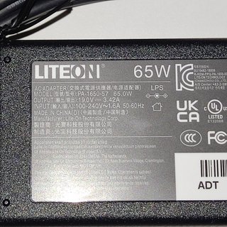 Cargador LITEON 65W 19V 3.42A