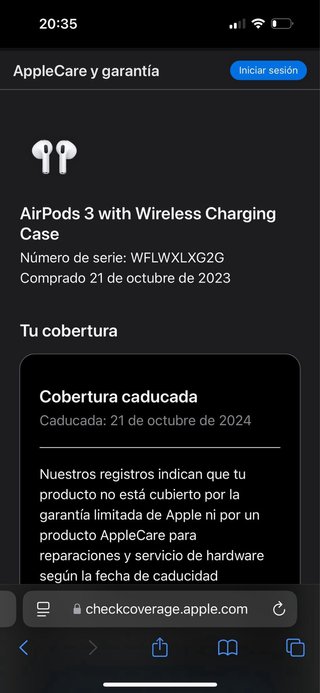 Auriculares Apple AirPods 3 Sin Abrir