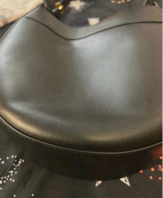 Borsa Love Moschino nera con foulard