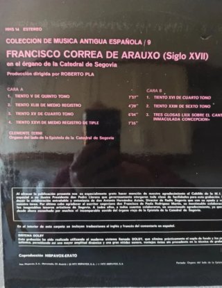 Vinilos Colección Música Antigua Española