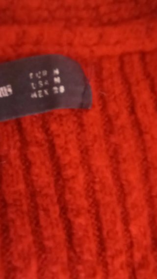 Chaqueta Larga Roja Stradivarius
