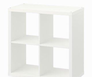 Estantería Lack 4 Huecos Blanca