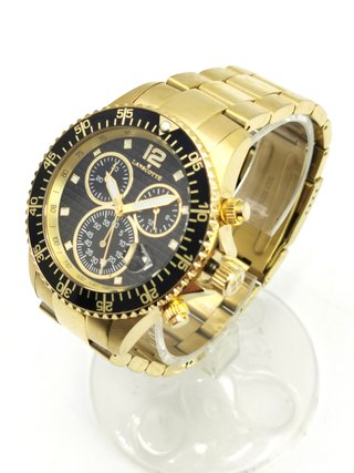 Reloj Lanscotte Cronógrafo Dorado