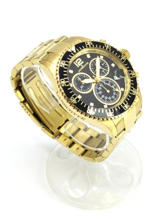 Reloj Lanscotte Cronógrafo Dorado
