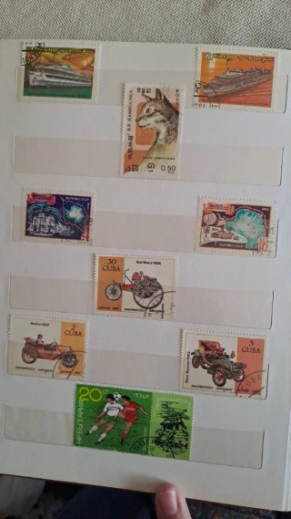 Lote Sellos Antiguos URSS y Bulgaria