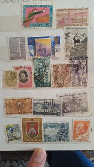 Lote Sellos Antiguos URSS y Bulgaria