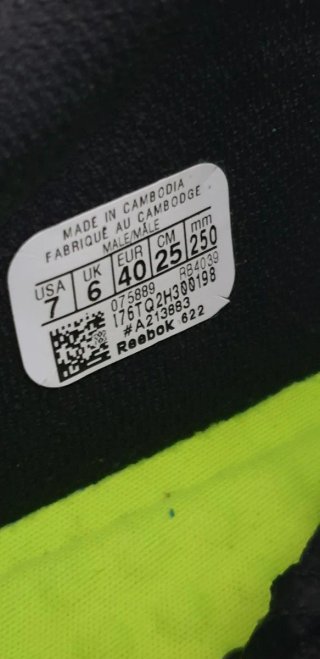 Scarpe da lavoro antinfortunistica REEBOK n 40 ner