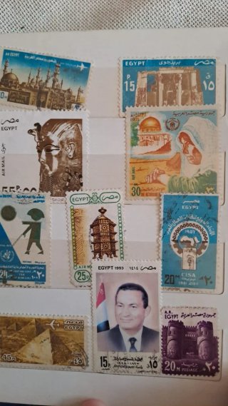 Lote de sellos de varios países
