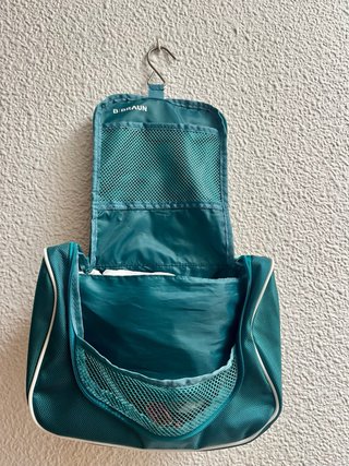 Neceser colgante teal