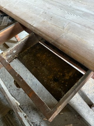 Tavolo Mugnaio Vintage Legno