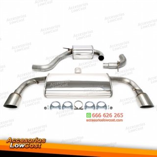 Sistema de escape TA Technix Duplex de acero inox