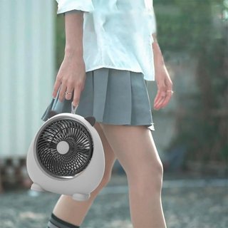 Ventilatore USB Ricaricabile 3 Velocità Verde
