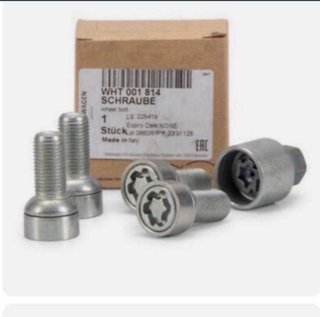 TORNILLOS ANTIRROBO VW GOLF AUDI SEAT VW T4 T5 T6